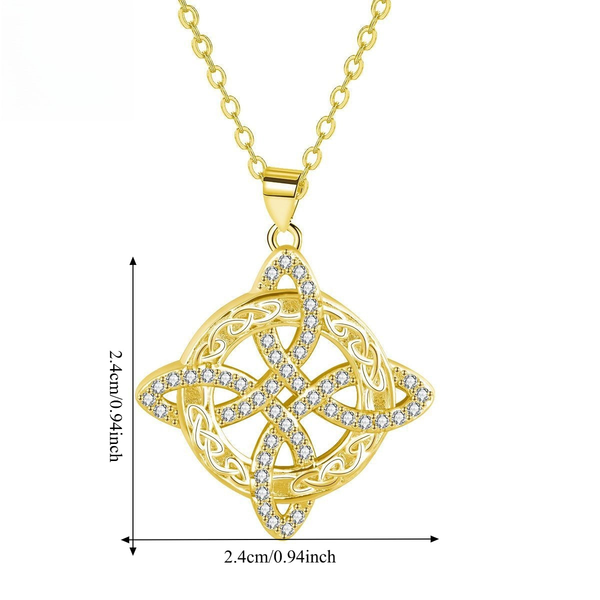 Meridian Weaver Geometric Necklace