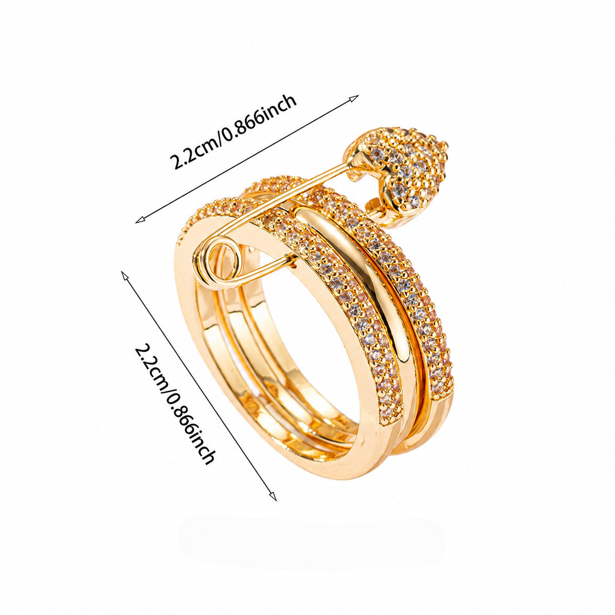The Tethered Heart Ring