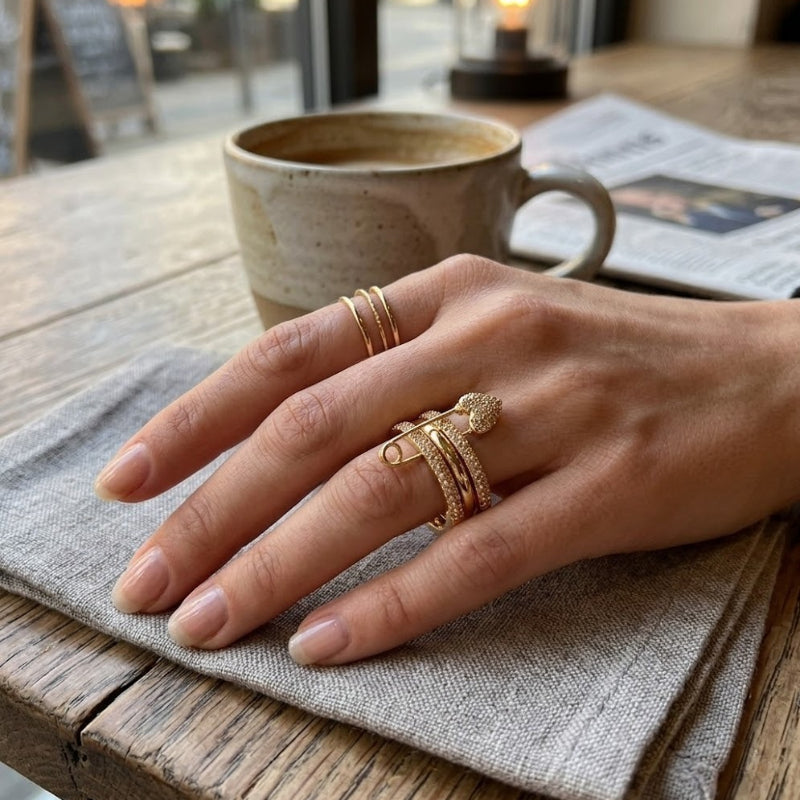 The Tethered Heart Ring