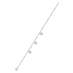 1.5 CTW Moissanite Clover Bracelet in S925 Silver