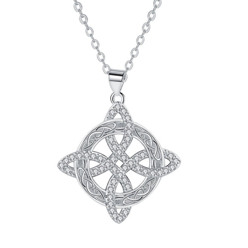 Meridian Weaver Geometric Necklace
