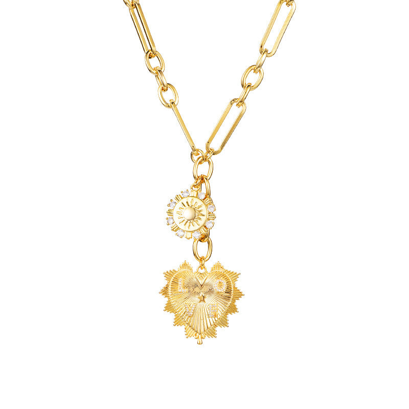 The Solar Arcana Heart Pendant