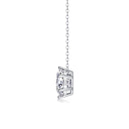 Eternal Spark 1ct Moissanite Pendant Necklace - 6.5mm Round Brilliant Cut Diamond Alternative