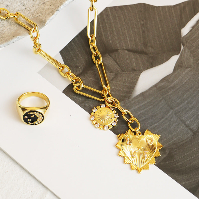 The Solar Arcana Heart Pendant