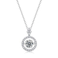 The Dancing Realm · Moissanite Clavicle Necklace